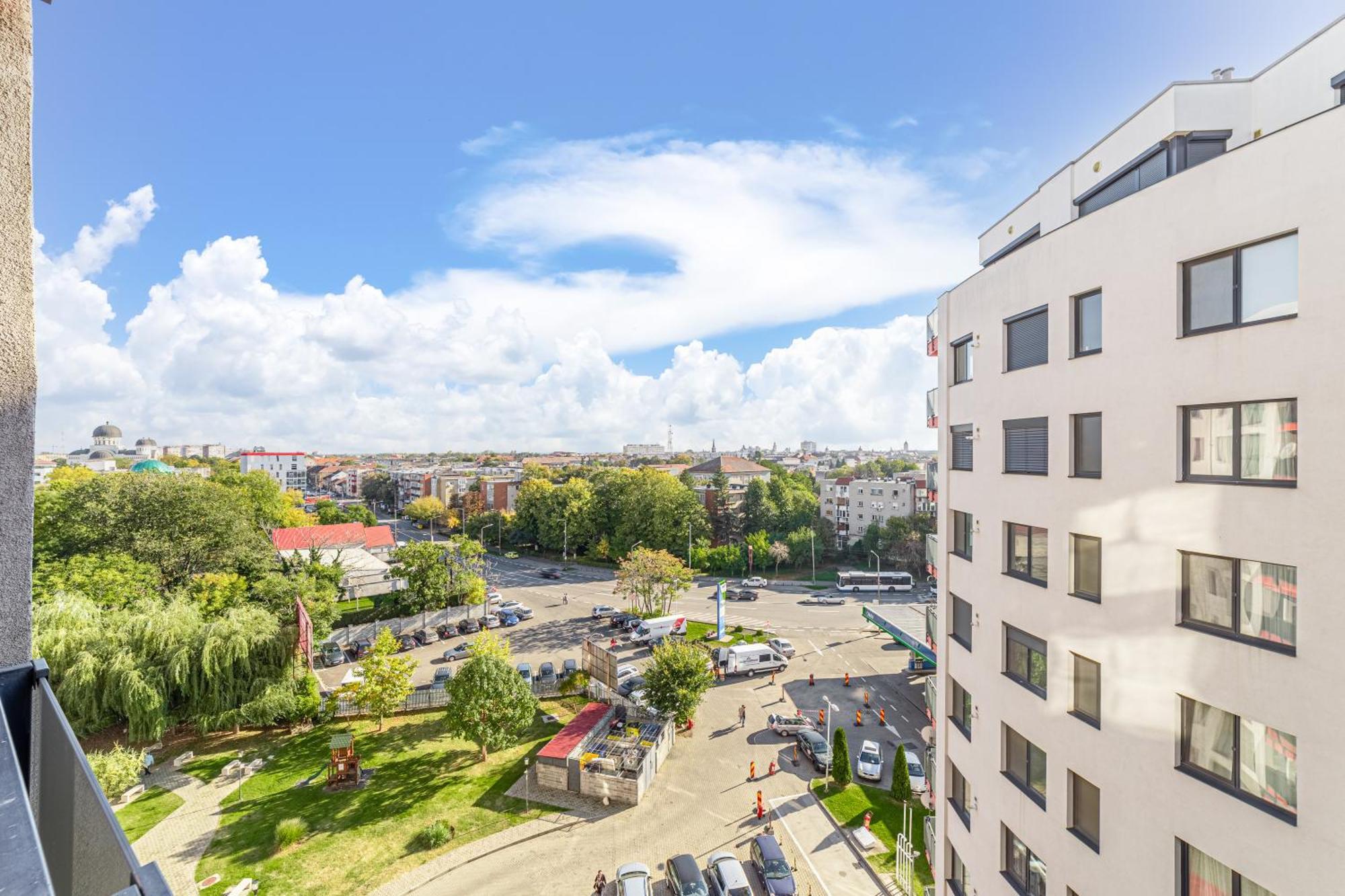 Ari Blue Apartment Ared In Kaufland Complex Arad Dış mekan fotoğraf